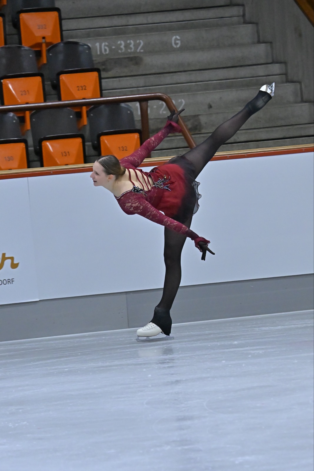 Amelie Kalmaz auf dem Eis 2